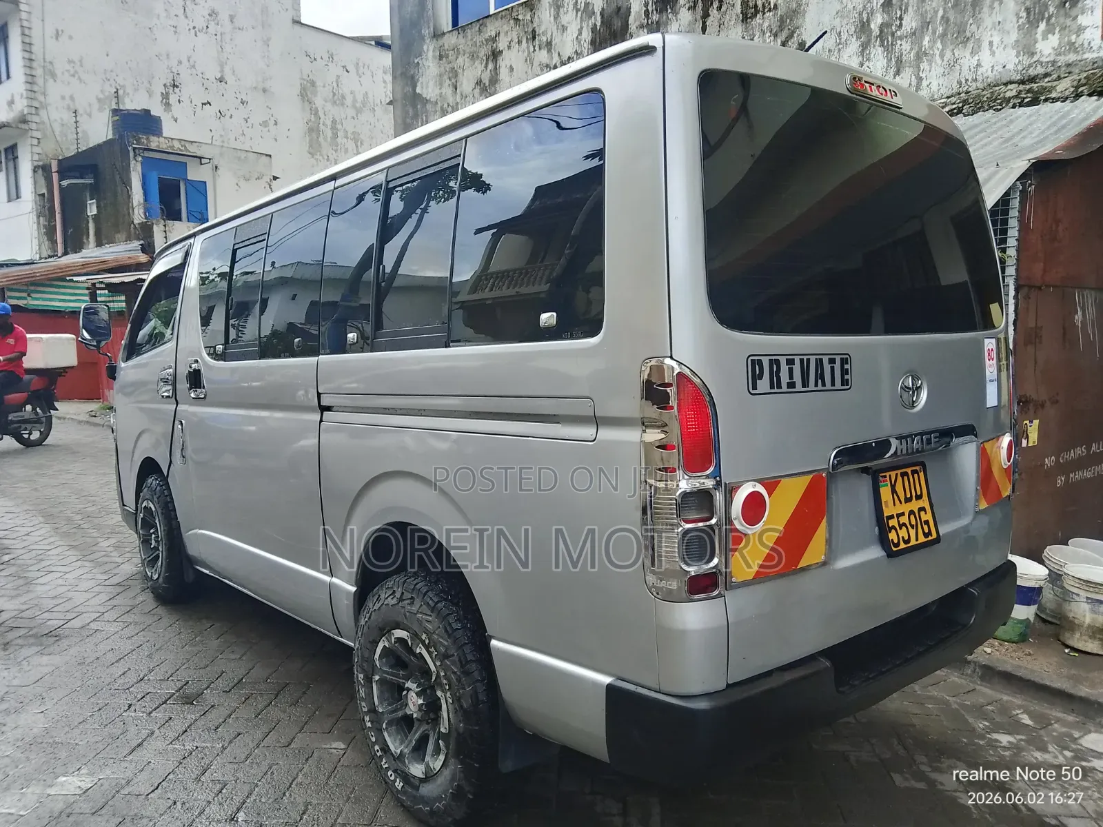Toyota HiAce SV Premium 2013 Silver