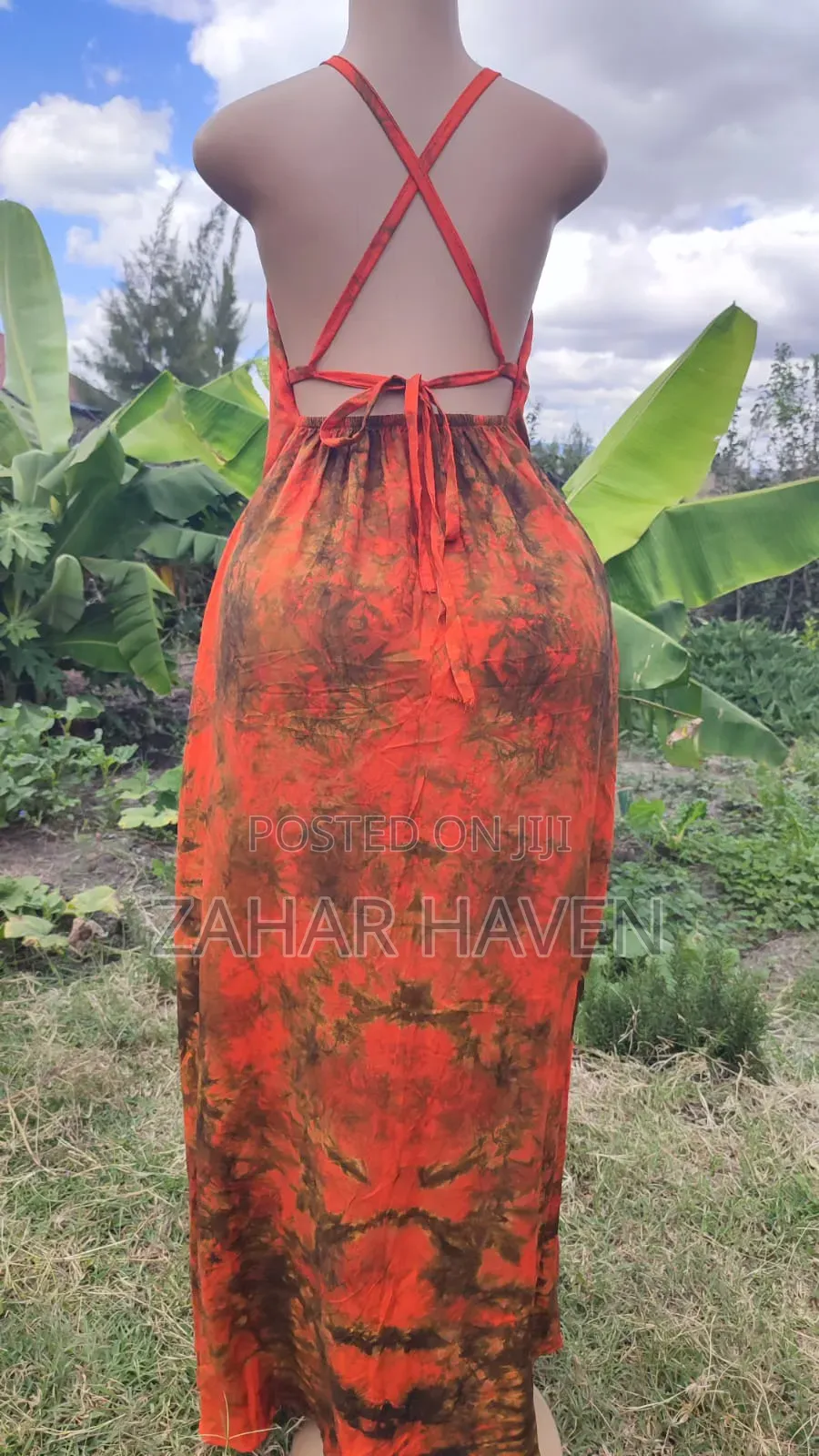Backless Batik Dera for Comfort