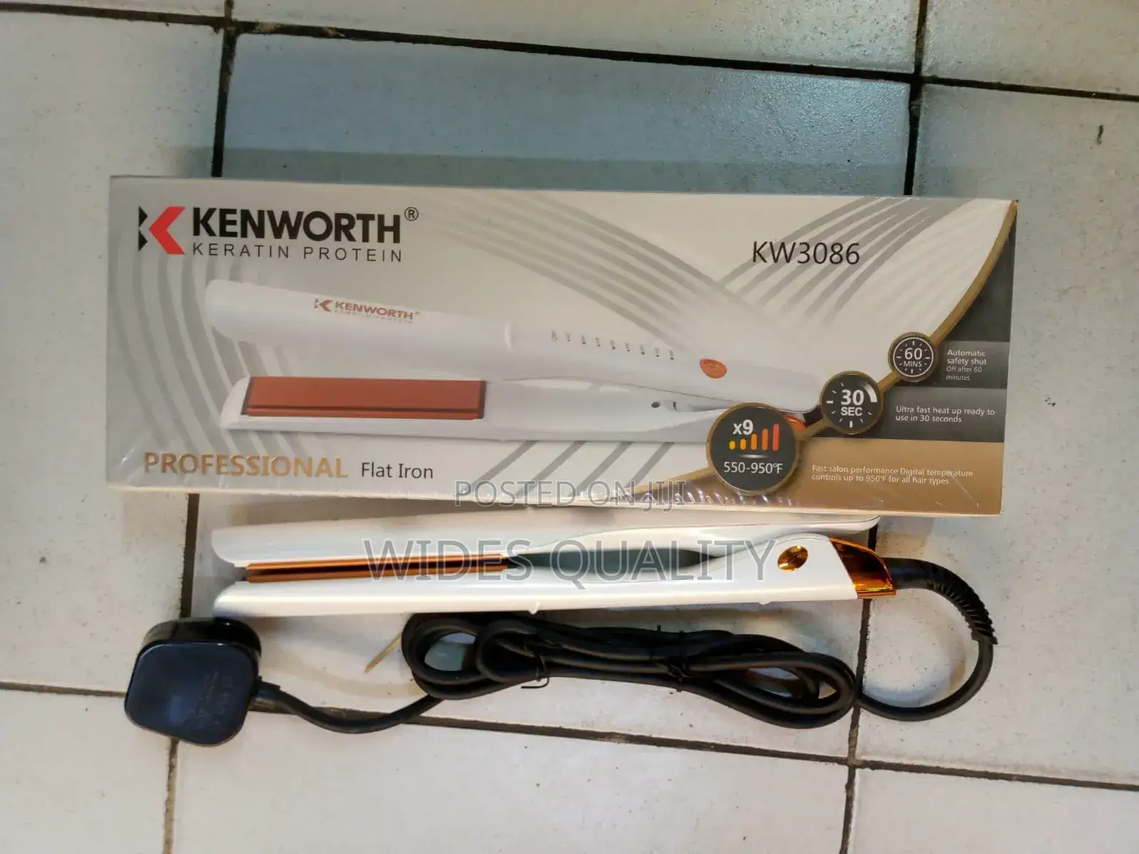 Kenworth Professional Flat Iron Ceramic Plates
