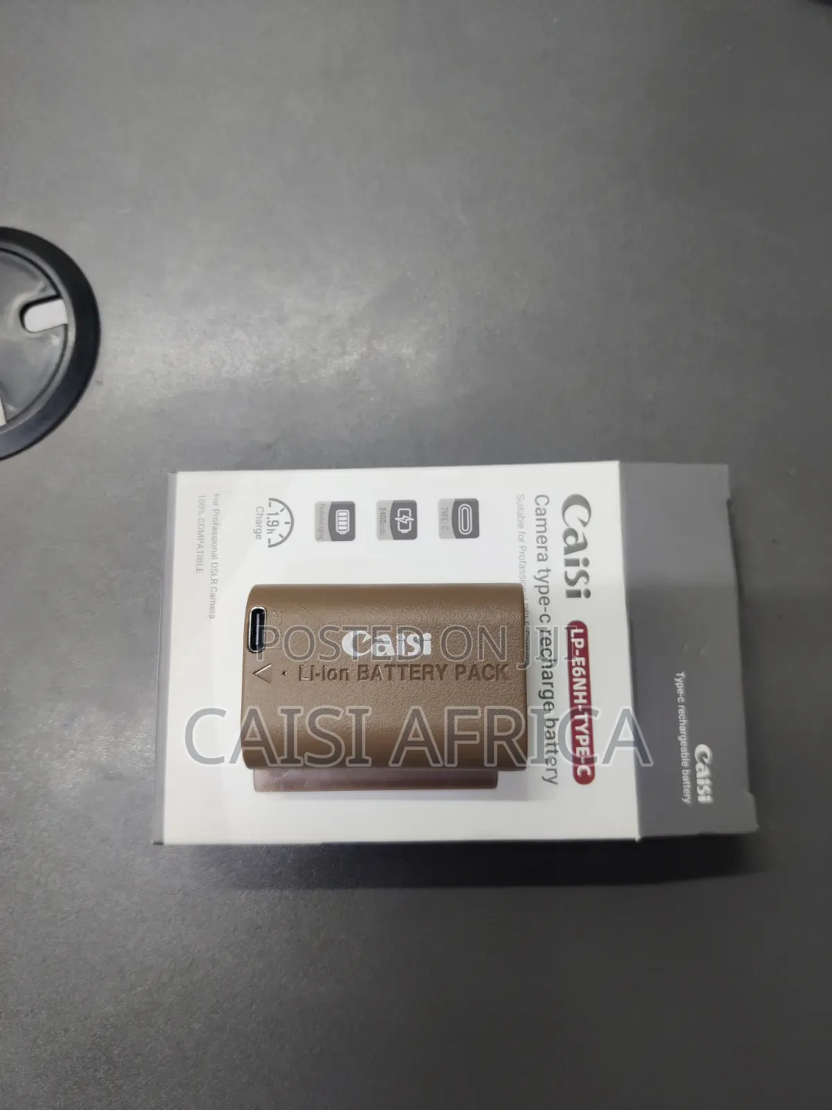 Caisi Lp-E6nh Type-C Rechargeable Battery