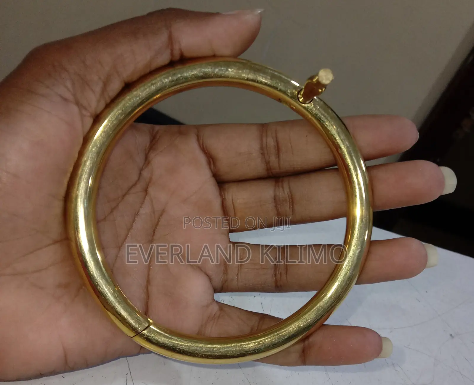 Bull Nose Ring Steel Brass - 75 Mm