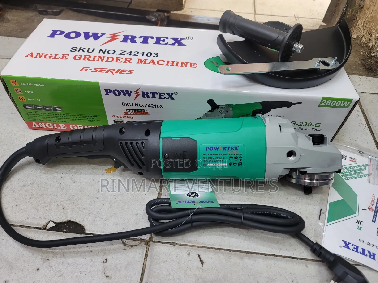 Powertex 9inch Grinder/ Electric Grinder 9"