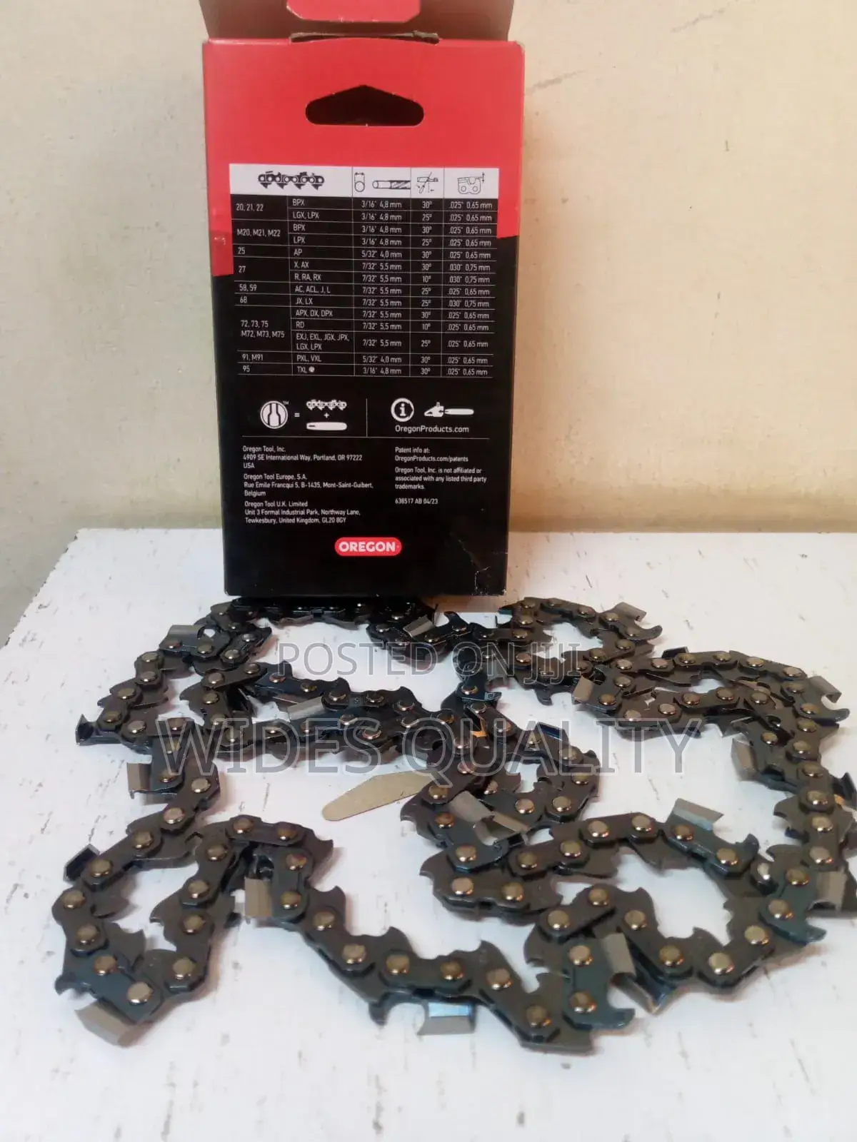 Oregon Chainsaw Chain
