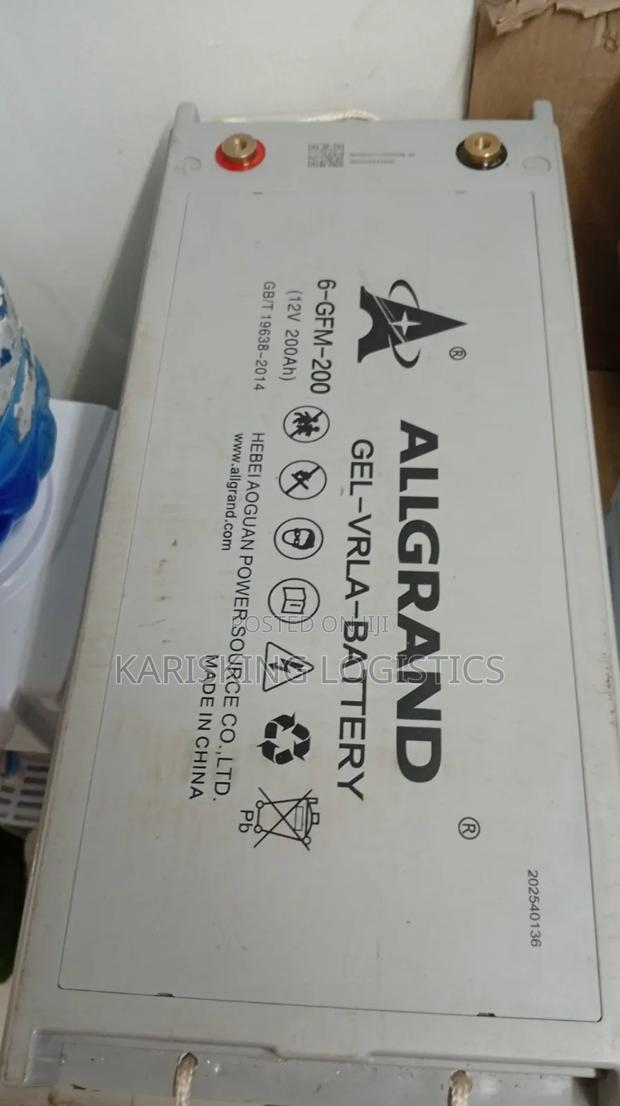 Allgrand 200ah Gel Battery