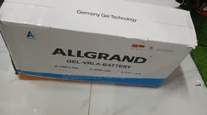 Allgrand 200ah Gel Battery
