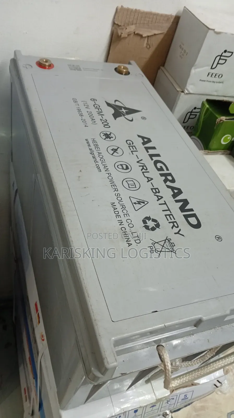 Allgrand 200ah Gel Battery