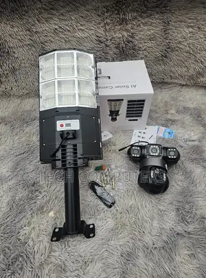 4g Solar Floodlight Camera 180w Outdoor Security With Sim Card No Wifi