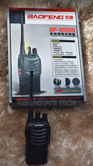 Baofeng 888s Radio Call With Earpiece Upto Km