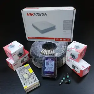 Hikvision 4 Turbo Hd 1080p Cctv Cameras Secure Coverage System Kit