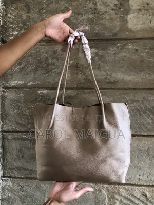 Coffee Brown Tote Bag