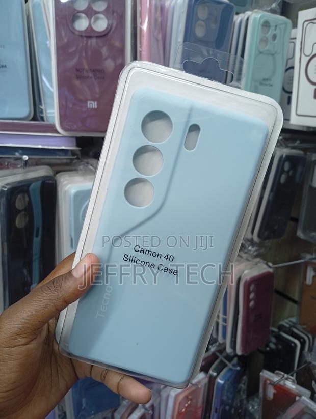 Tecno Camon 40 Soft-Touch Liquid Silicone Cover - thumbnail 2