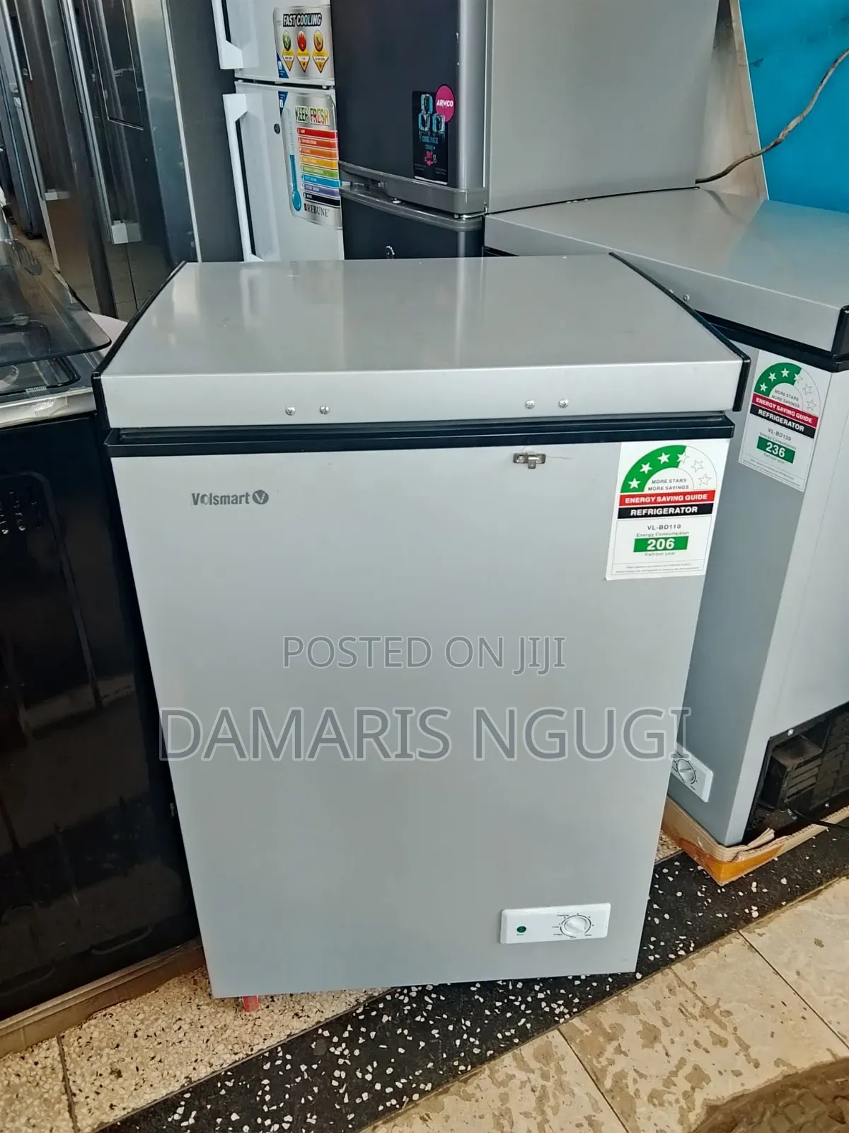 Volsmart 95litres Deep Freezer
