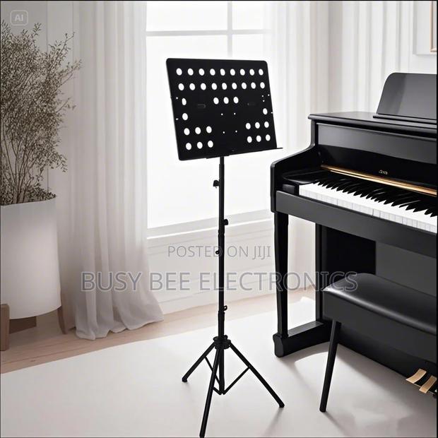 Aluminum Music Stand Stable Foldable Lightweight for Sheet Music