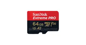 Sandisk 64gb Extreme Pro 200mbps Micro Sd With Adaptor