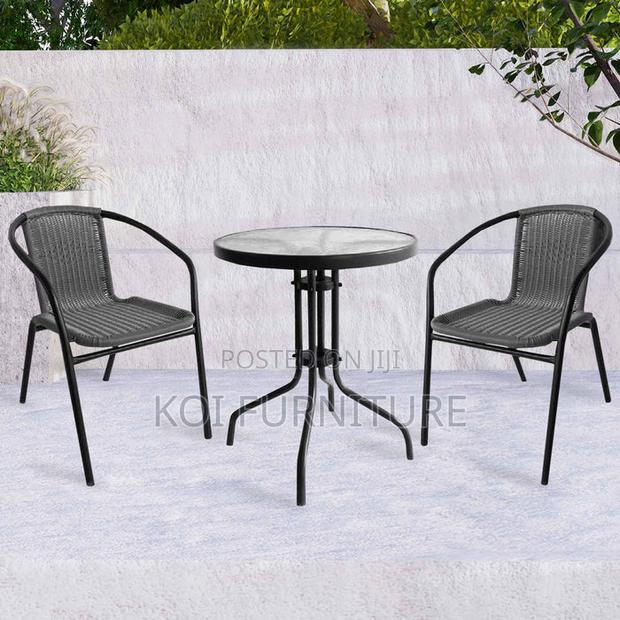 Outdoor Set : 3-Piece Patio Bistro Set