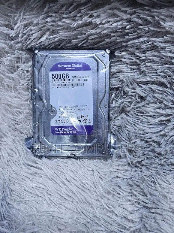 Wd 500gb Hard Disk Drive for CCTV DVR Recording and Storage