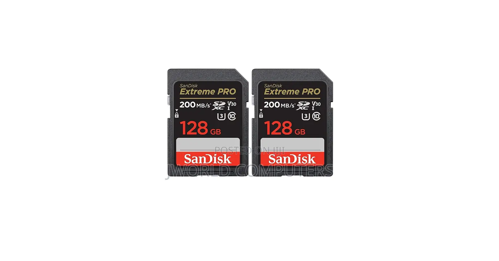 Sandisk 128gb Extreme Pro 200mbps Micro Sd With Adaptor