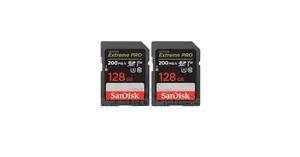 Sandisk 128gb Extreme Pro 200mbps Micro Sd With Adaptor