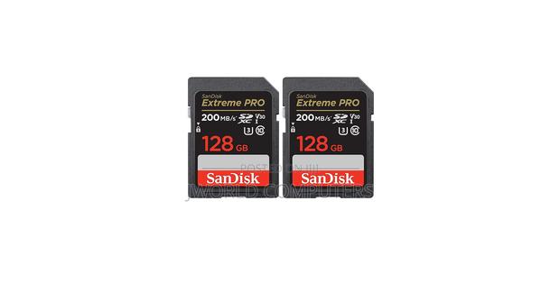 Sandisk 128gb Extreme Pro 200mbps Micro Sd With Adaptor
