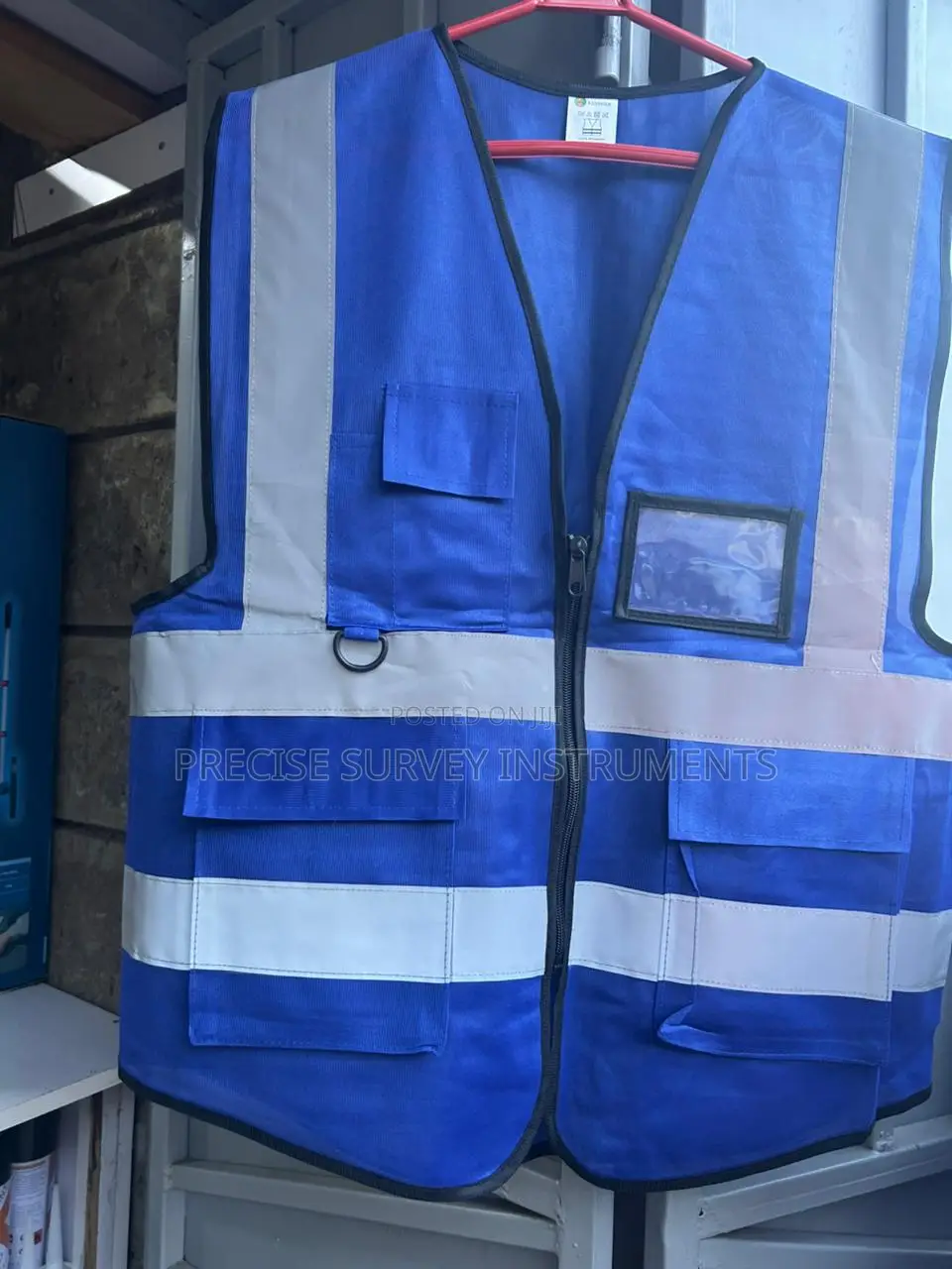 Premium Reflective Workwear Vest With Utility Compartments