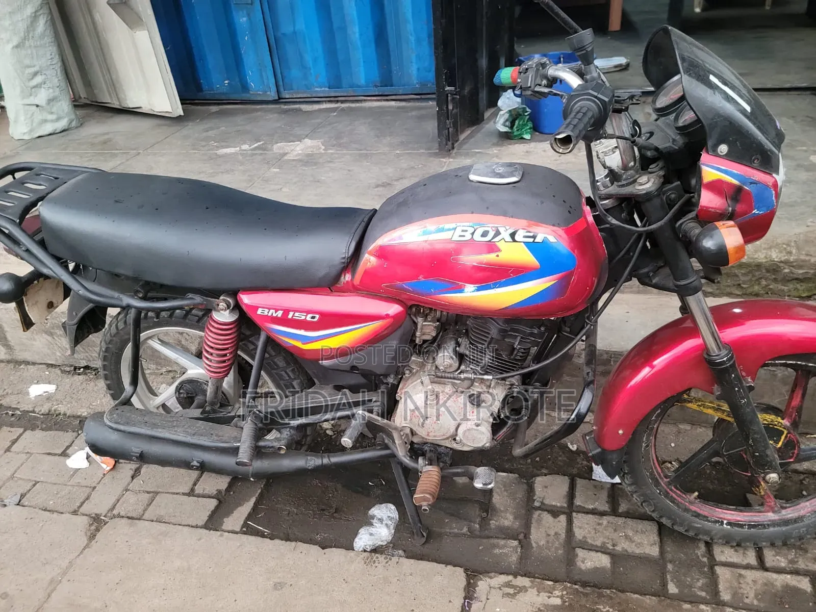 Bajaj Boxer 150 UG 2022 Red