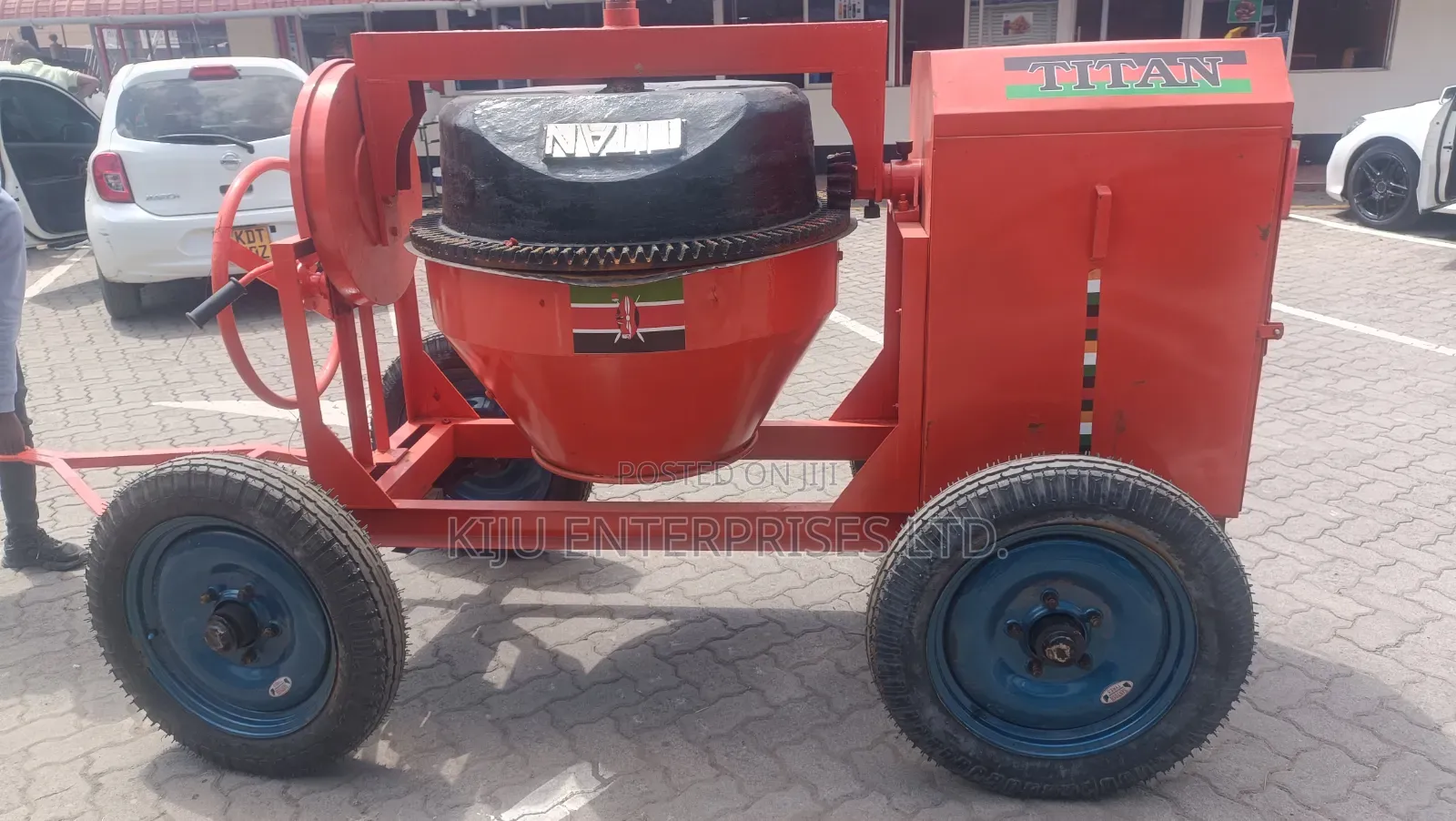 Heavy Duty Titan 500l Concrete Mixer for Sale