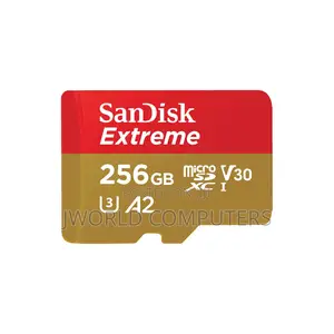 Sandisk 256gb Extreme Pro 200mb/S Micro Sd Card With Adaptor