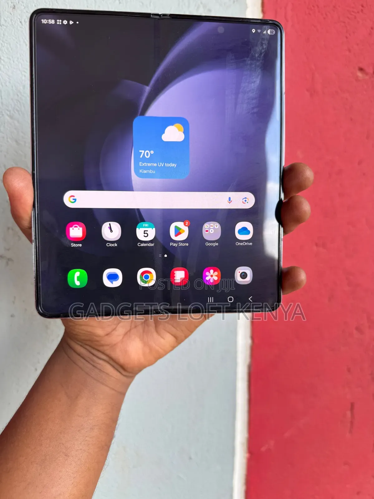 New Samsung Galaxy Z Fold 5 256 GB Silver