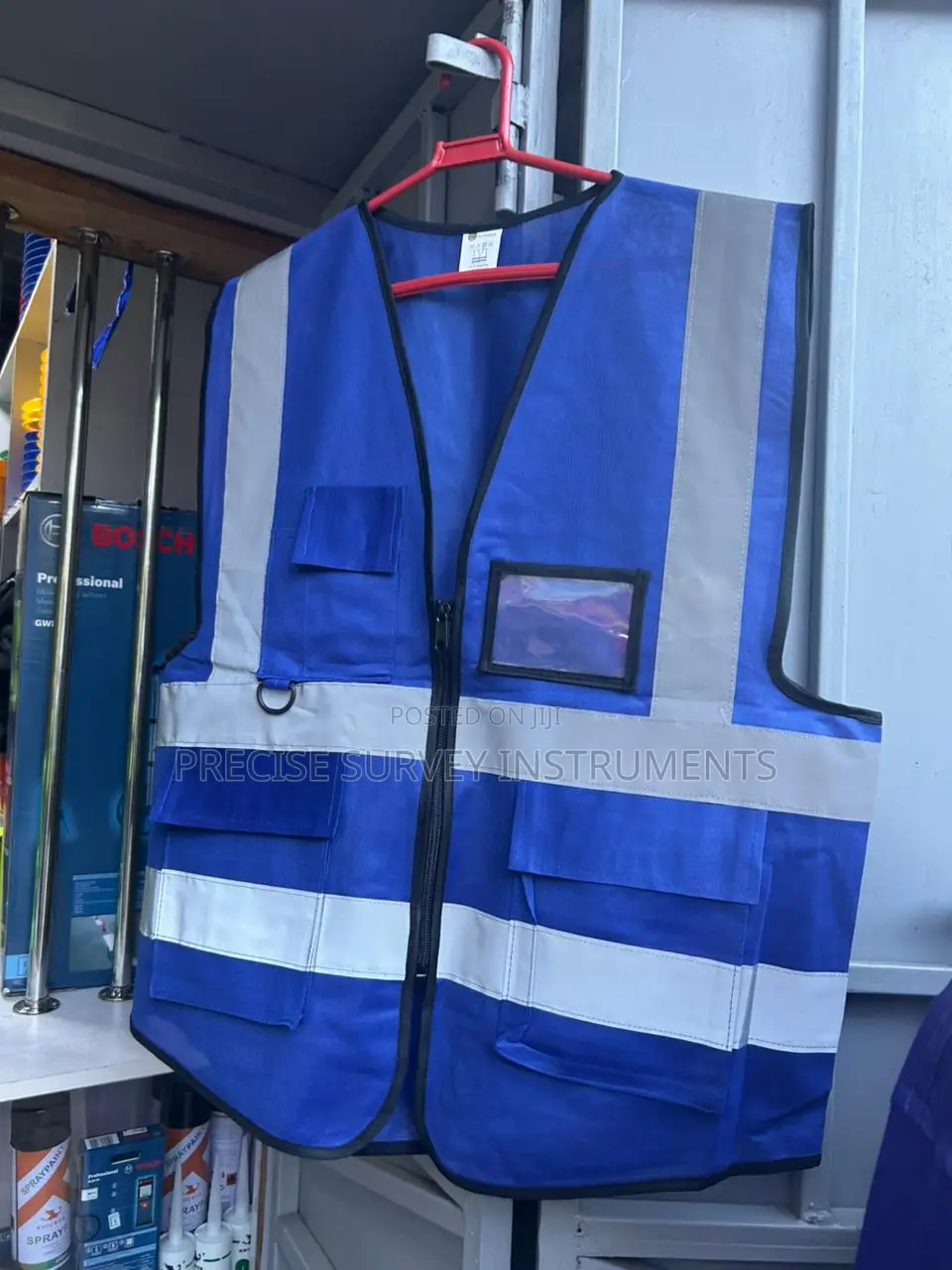 Executive Reflector Vest With Spacious Storage Pockets