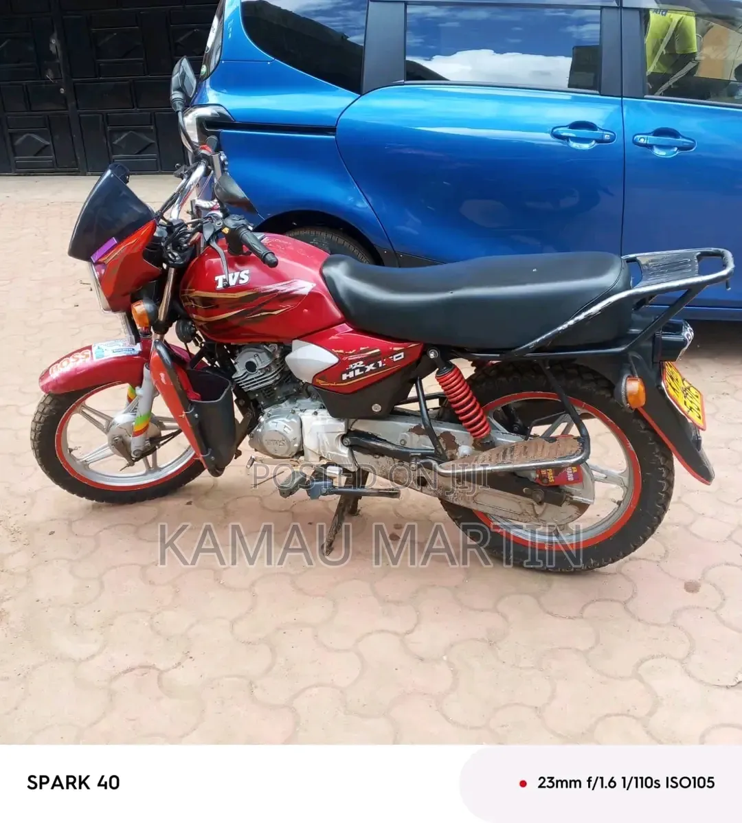 TVS HLX Plus ES 2024 Red