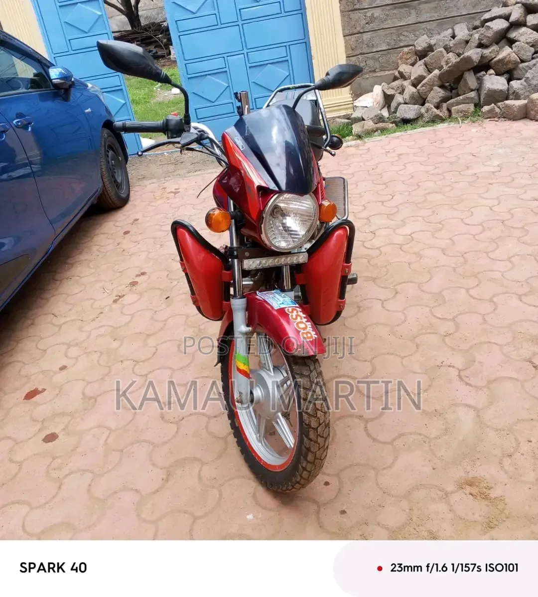 TVS HLX Plus ES 2024 Red