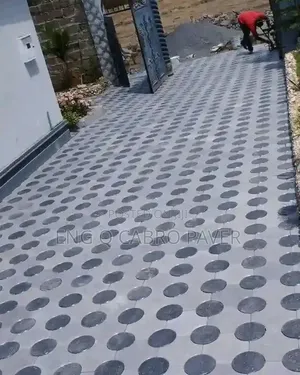 Cabro Installation and Polishing Ground Preparation Landscape