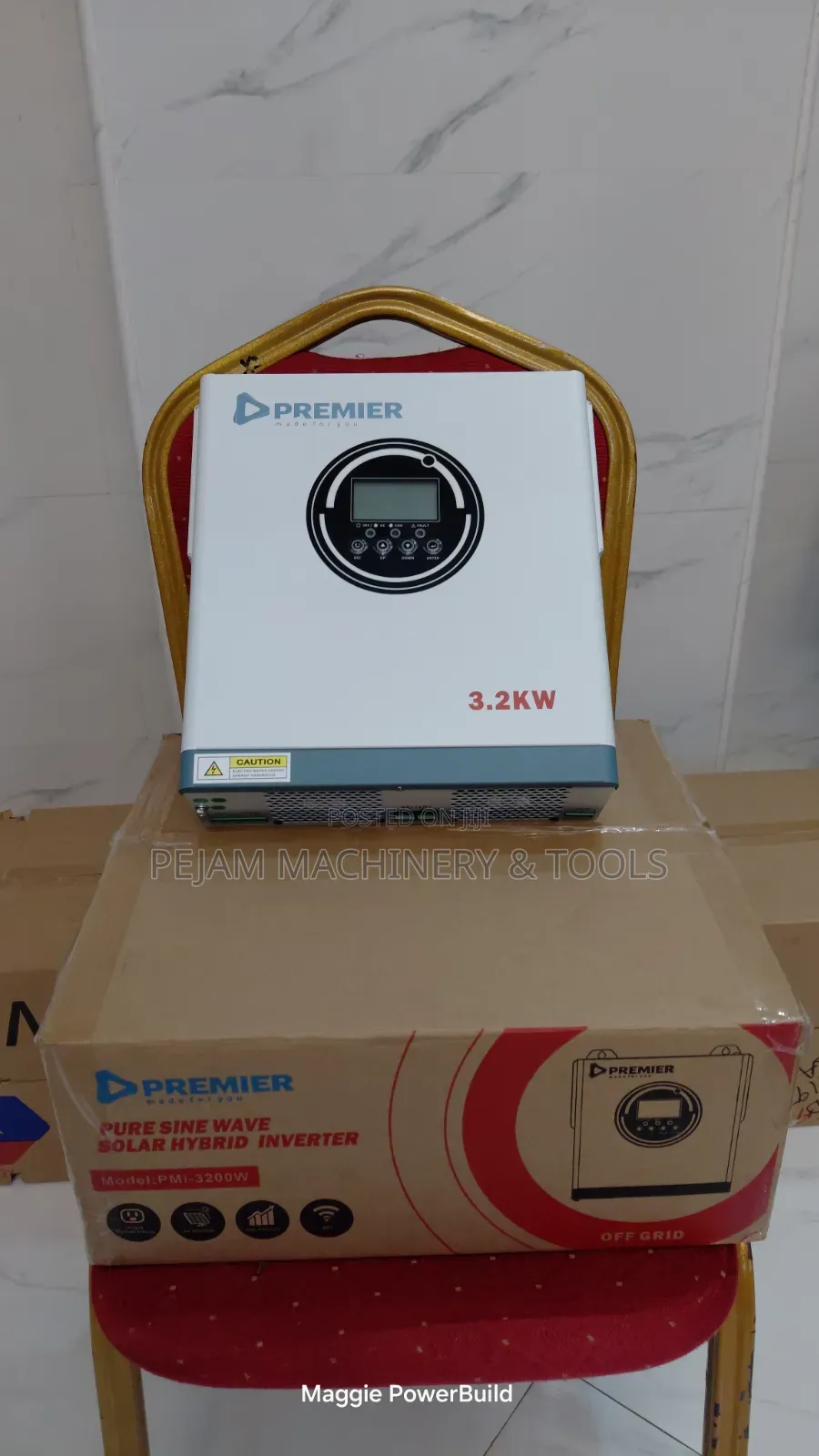 Premier 3.2kw 24v Solar Pure Sine Wave Hybrid Inverter