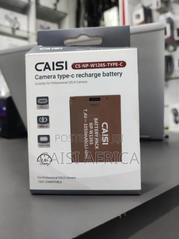 Caisi Np-W126s Type-C Rechargeable Battery 1050mah - main view