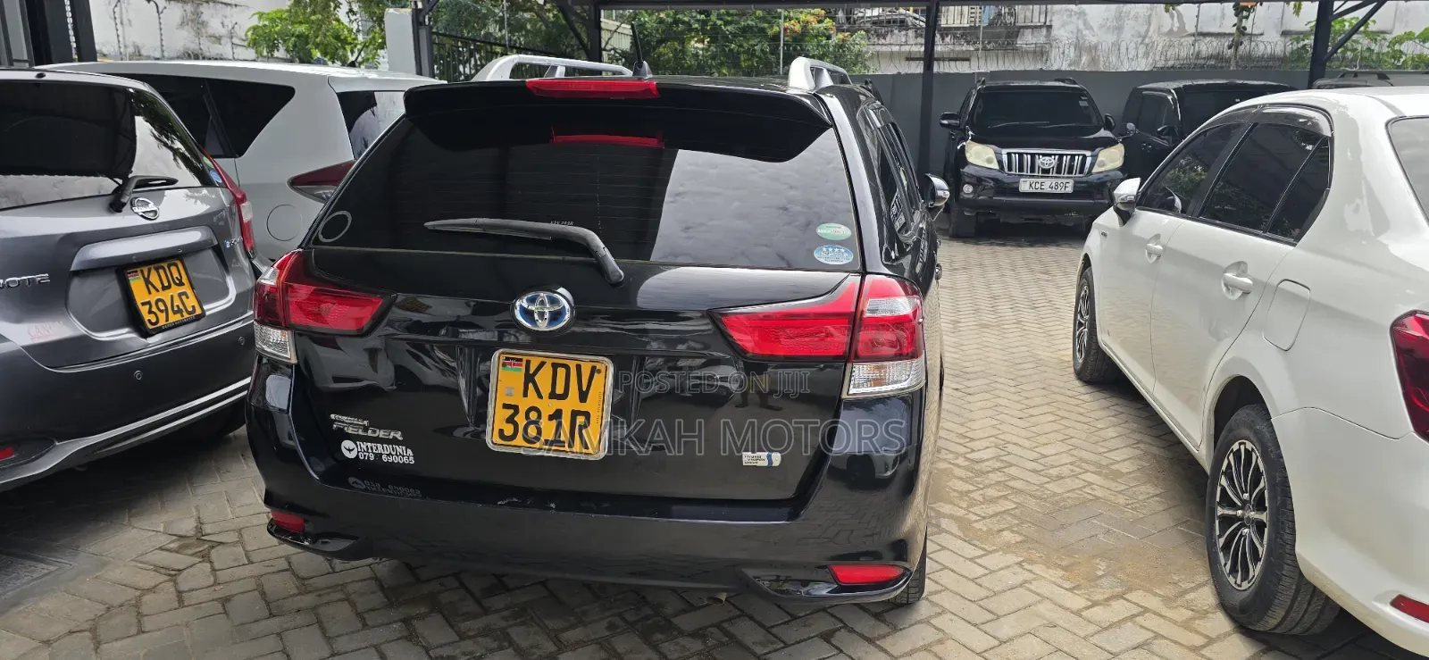 Toyota Corolla Fielder 2018 Black