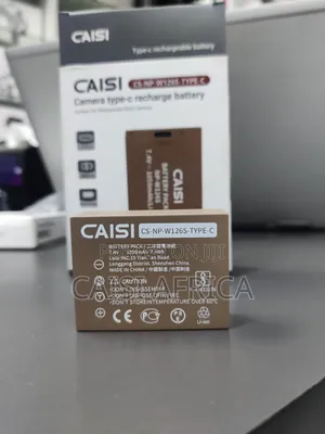 Caisi Np-W126s Type-C Rechargeable Battery 1050mah