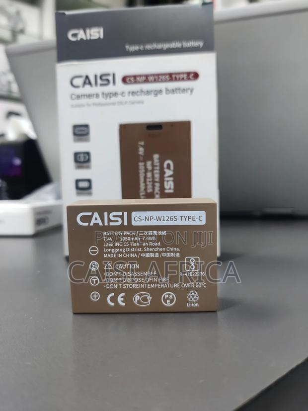 Caisi Np-W126s Type-C Rechargeable Battery 1050mah - thumbnail 3