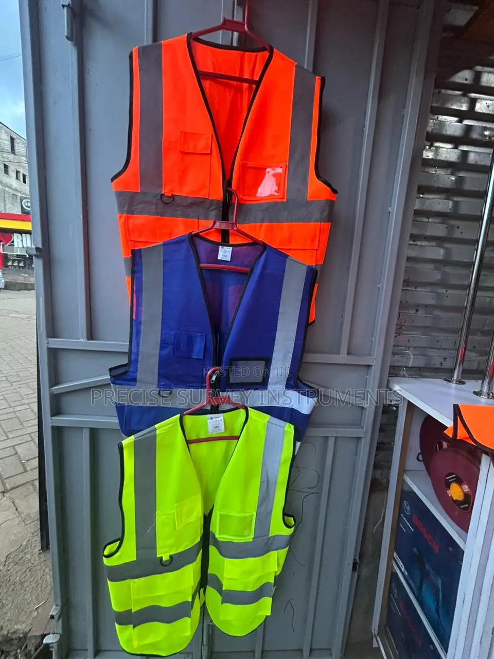 Reflective Safety Jacket Vest With Organized Storage