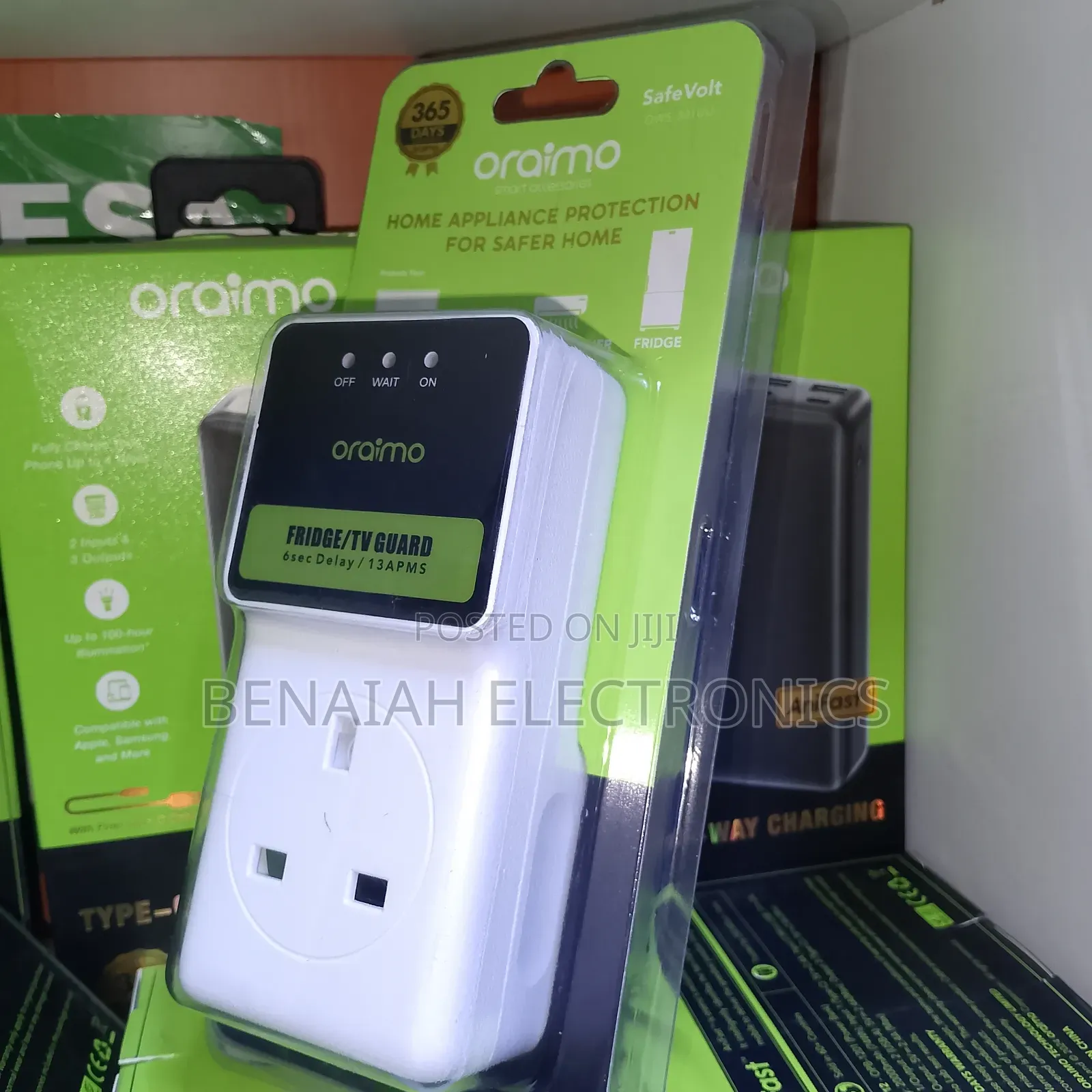 Oraimo Fridge/Tv Gaurd .Safe Volt