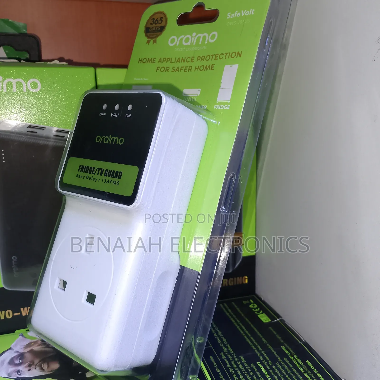 Oraimo Fridge/Tv Gaurd .Safe Volt