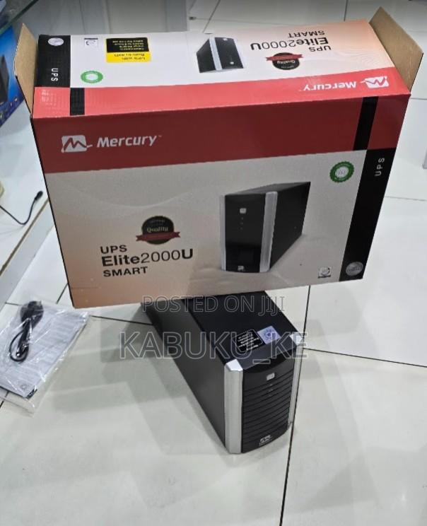 Elite 2000u Smart Offline Ups -Uk Plug, 2000va/1200w, 4 X Sockets