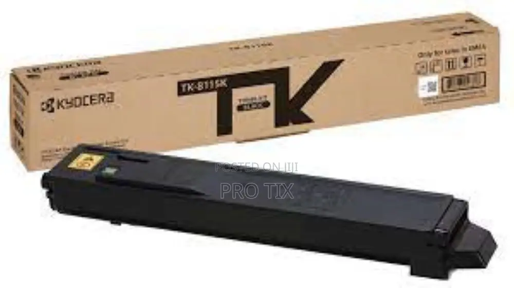 Kyocera Original Black Toner 12000 Pages Tk-8115k