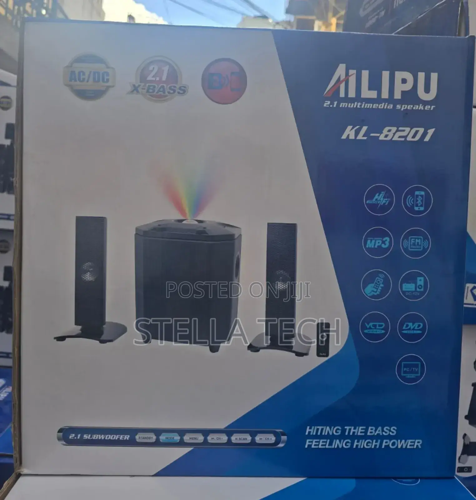 2.1ch Ailipu Mtungi Multimedia Speaker System