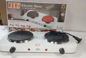 Reki Electric Double Hot Plate,Compact and Convenient Electric Hot