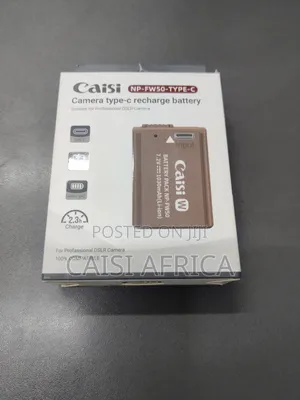 Caisi Np-Fw50 Type-C Rechargeable Battery 1030mah for Sony Mirrorless