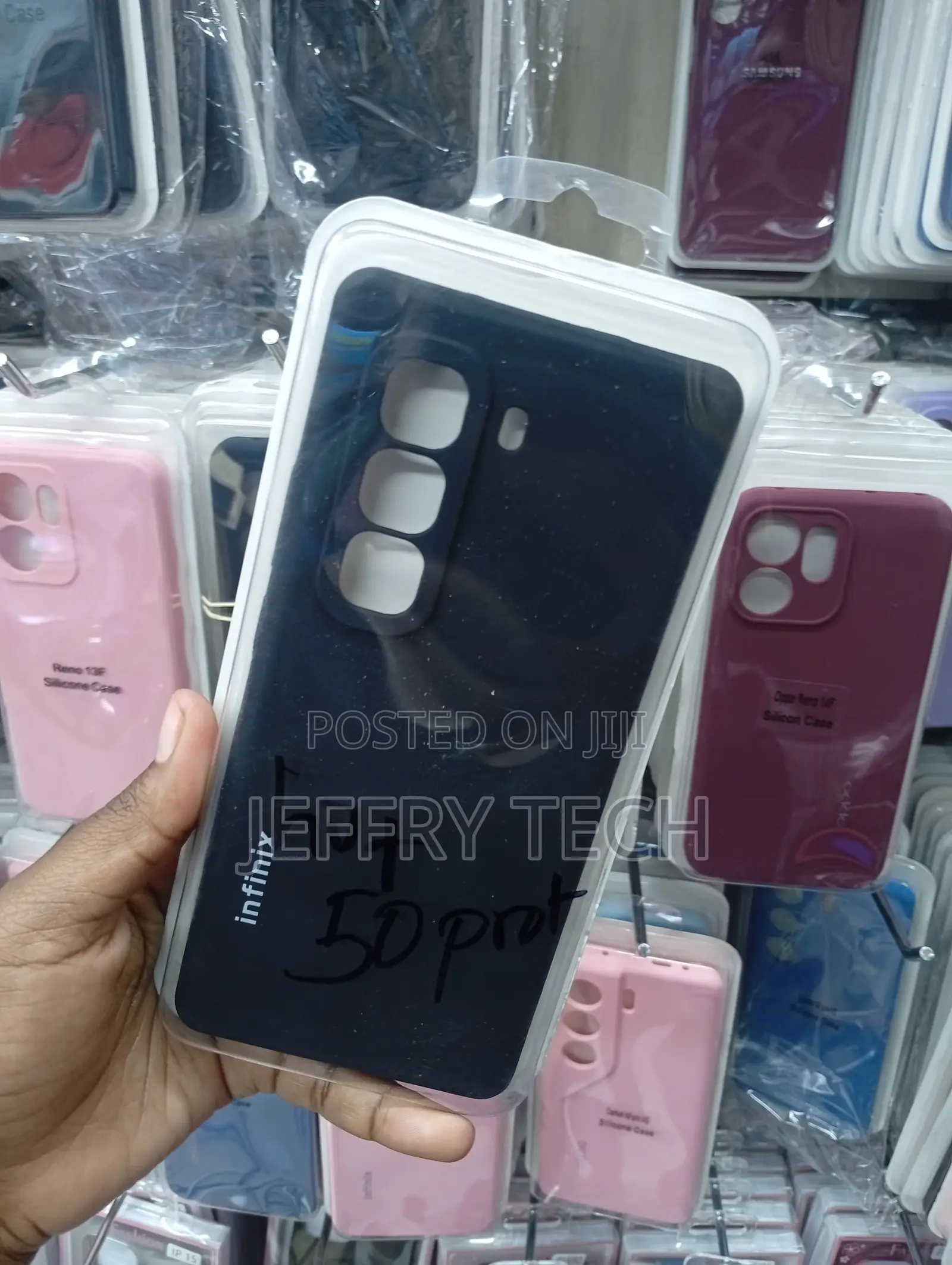 Infinix Hot 50 Pro+ Matte, Non-Slip Finish Case