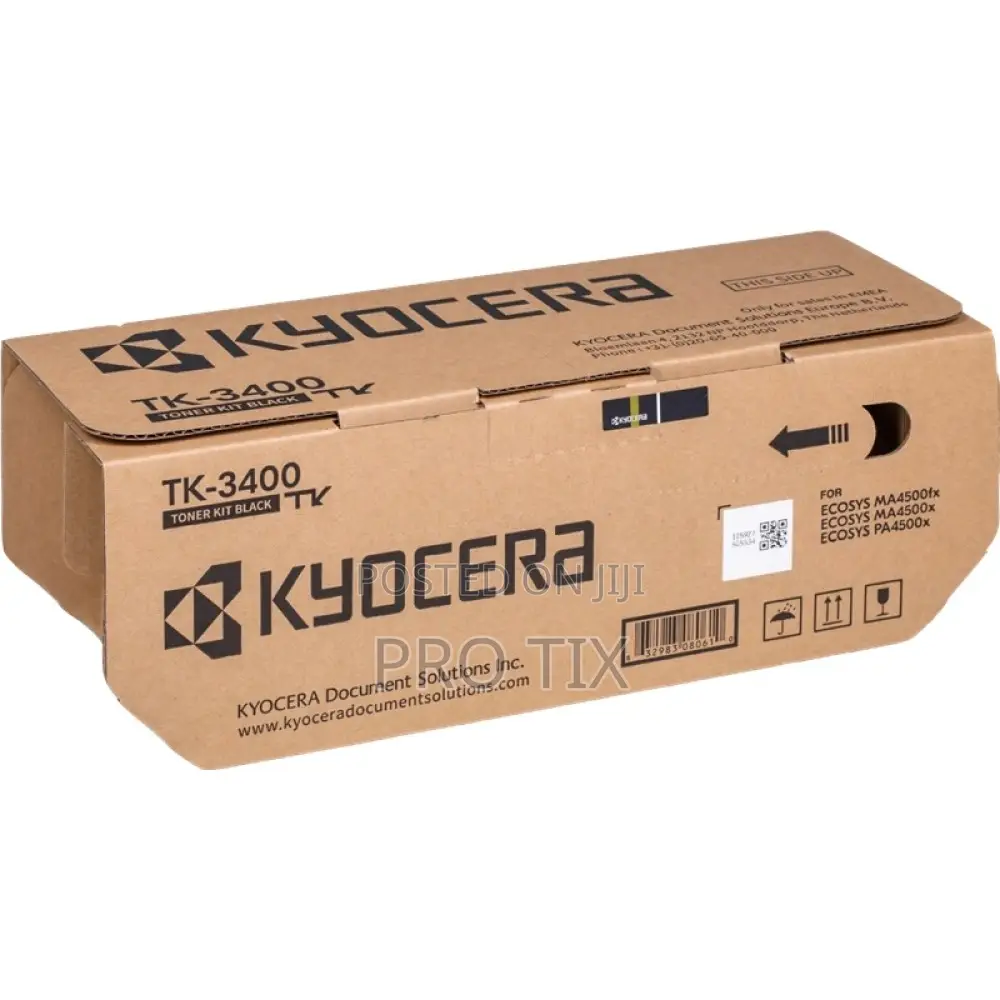 Kyocera Original Black Toner 12000 Pages Tk-8115k