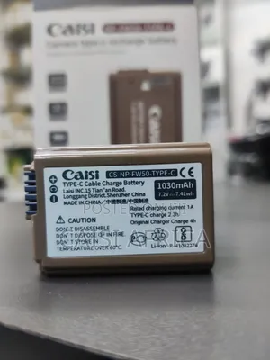 Caisi Np-Fw50 Type-C Rechargeable Battery 1030mah for Sony Mirrorless