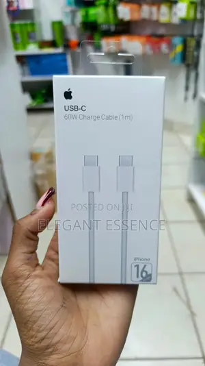 Fast Usb-C to Usb-C Cable 60w – 1m Fast Charging and Data Transfer