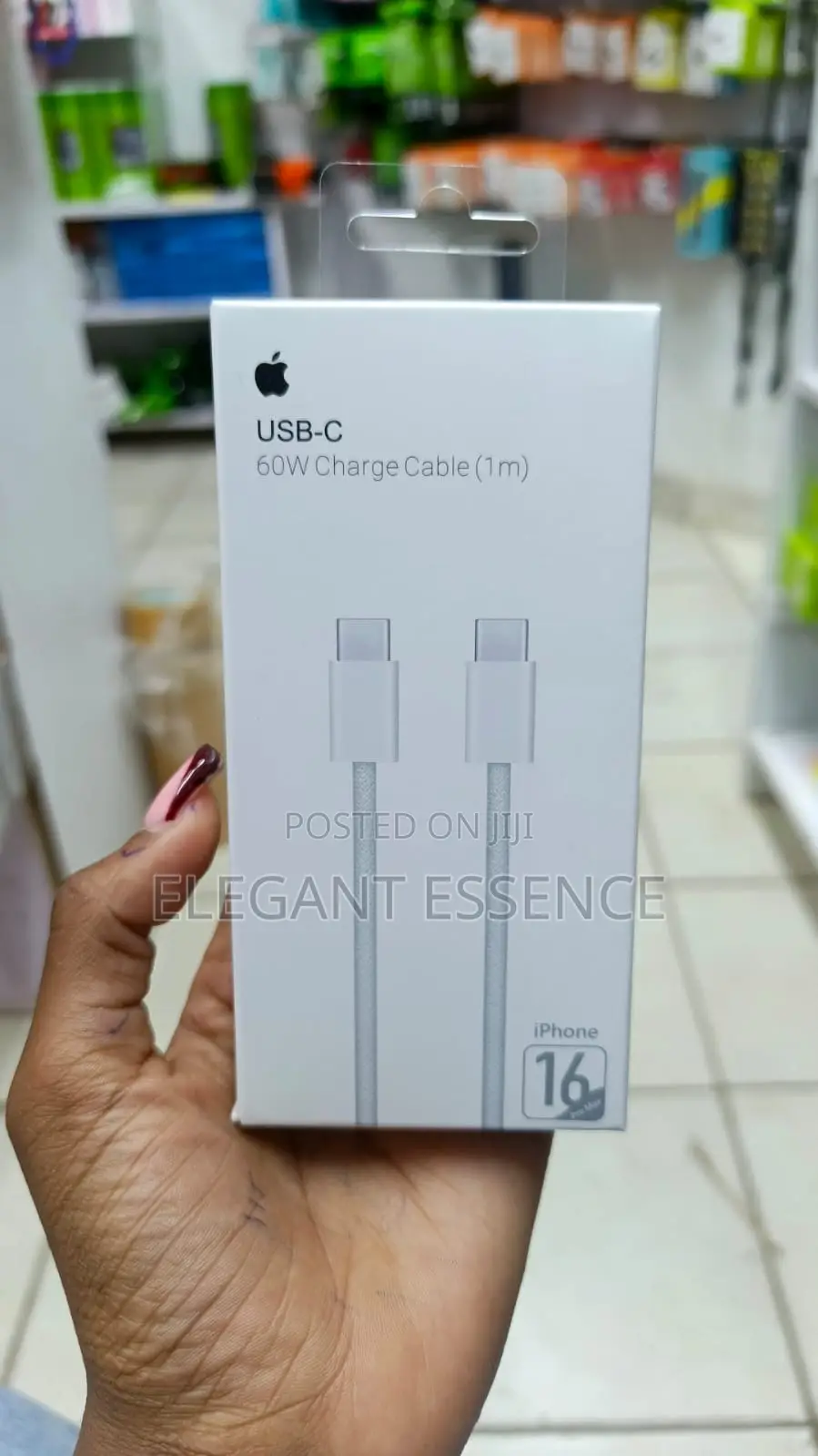 Fast Usb-C to Usb-C Cable 60w – 1m Fast Charging and Data Transfer